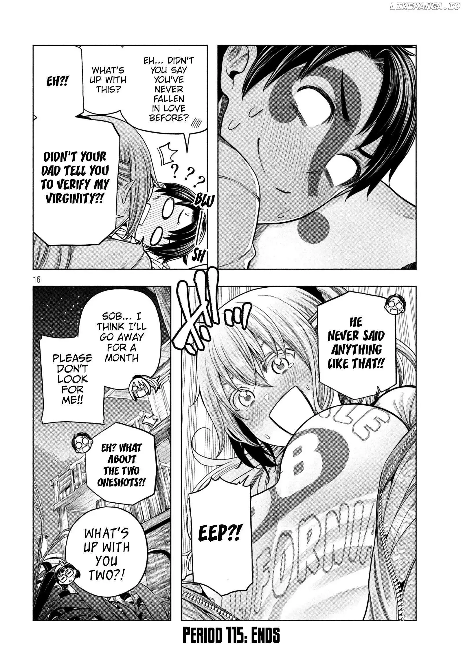 Why are you here Sensei!? Chapter 115 page 17