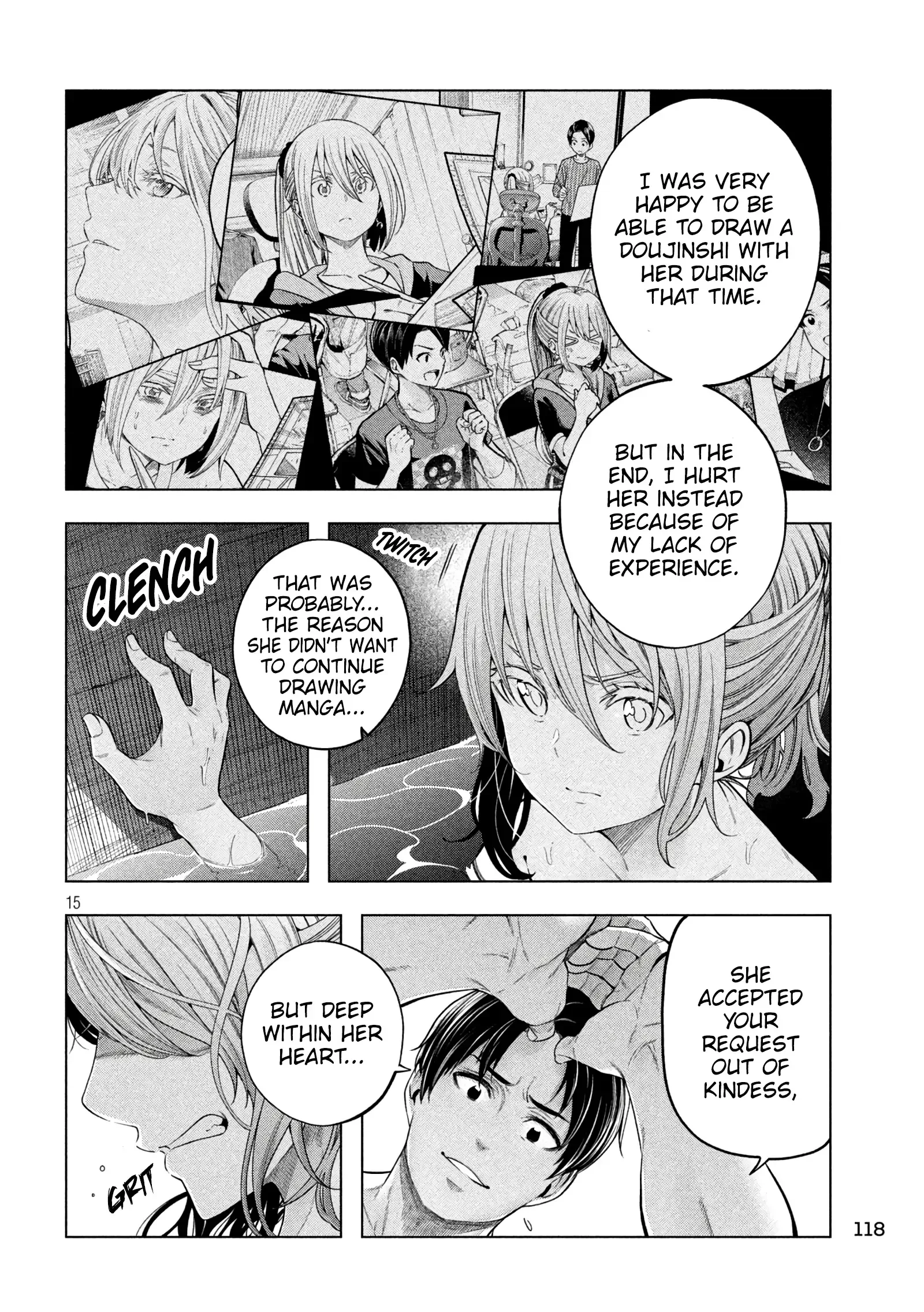 Why are you here Sensei!? Chapter 111 page 17