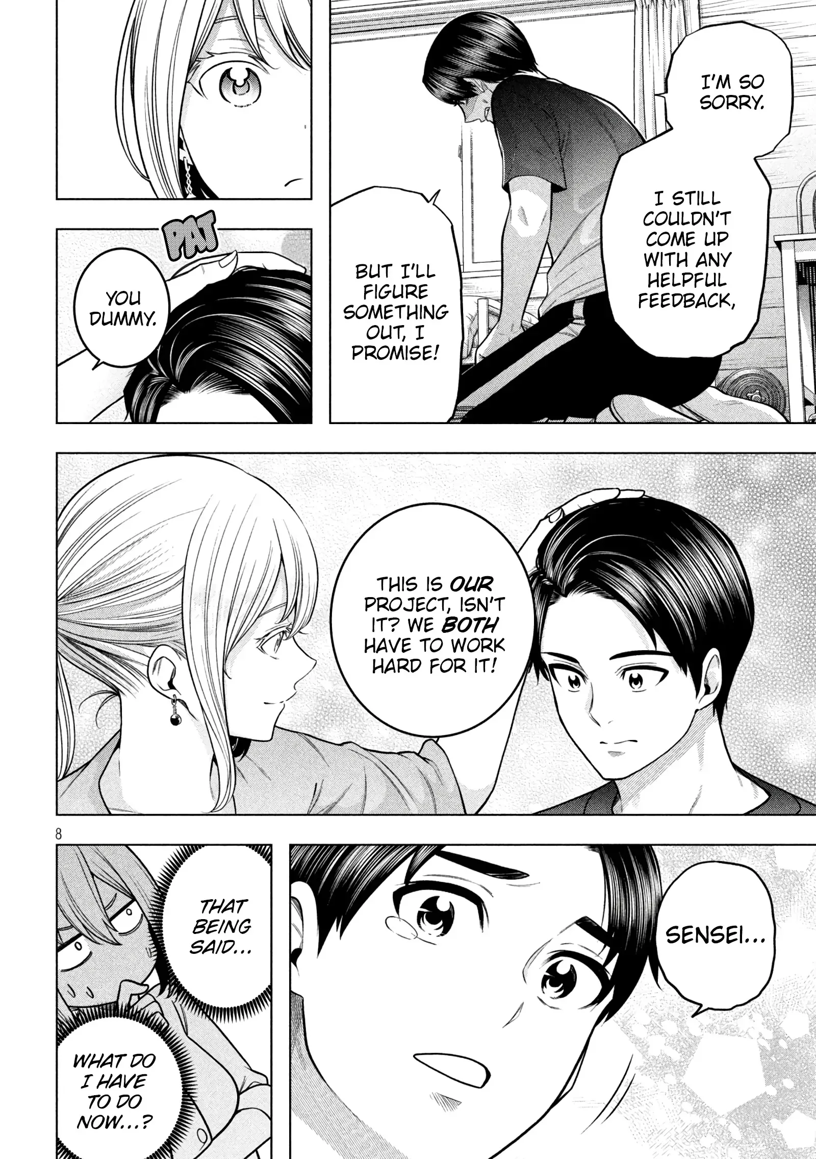 Why are you here Sensei!? Chapter 117 page 9