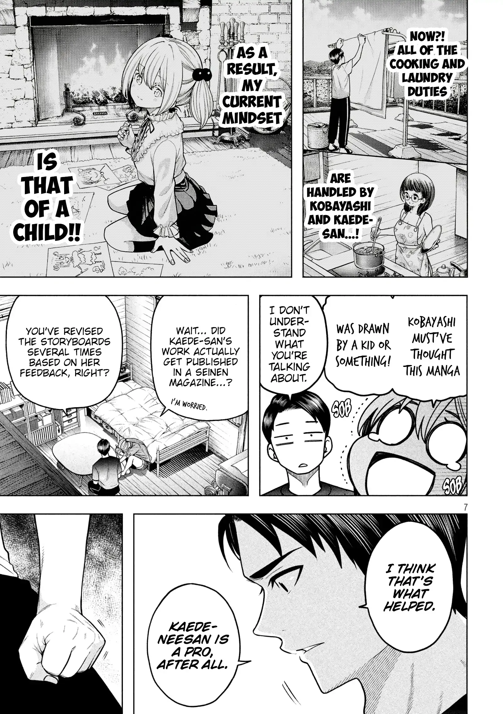 Why are you here Sensei!? Chapter 117 page 8