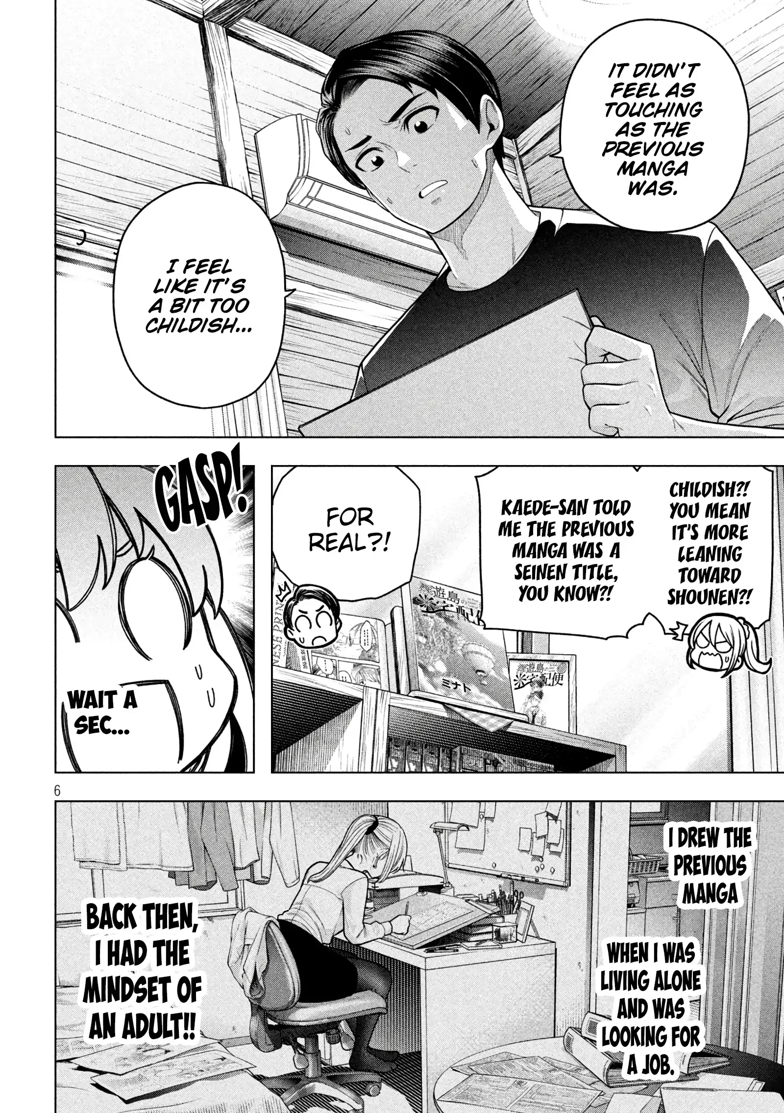 Why are you here Sensei!? Chapter 117 page 7