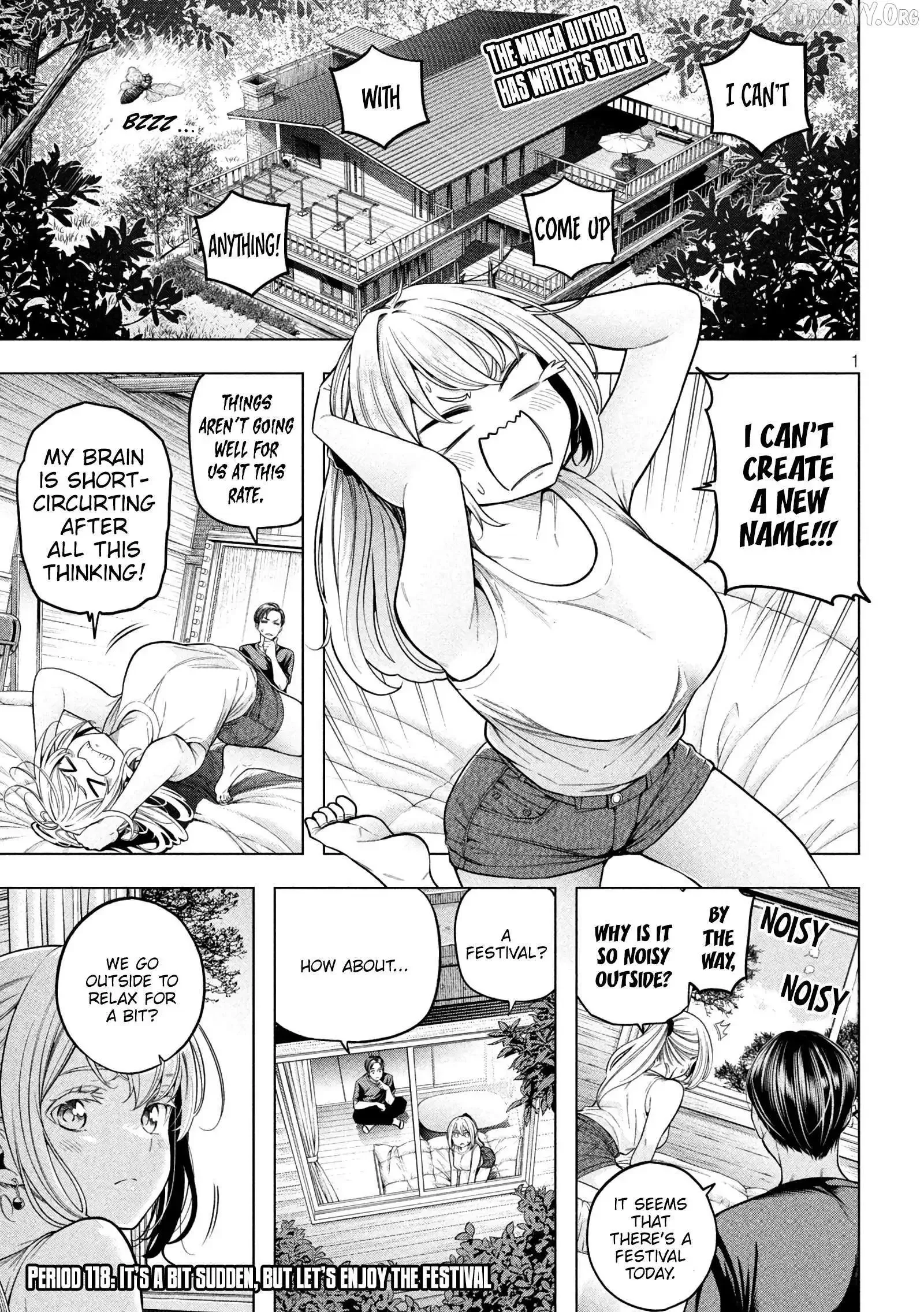 Why are you here Sensei!? Chapter 118 page 2