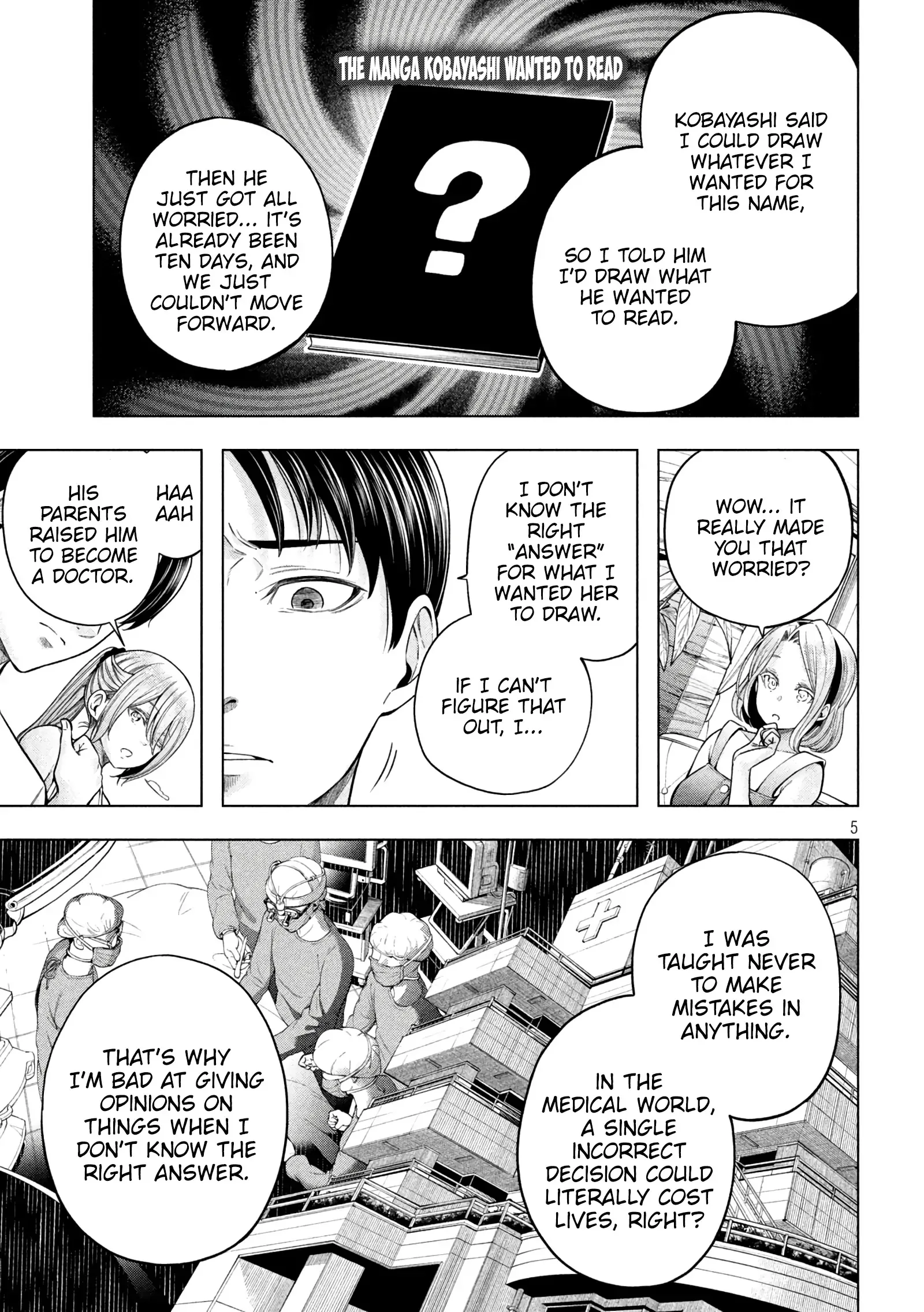 Why are you here Sensei!? Chapter 116 page 6