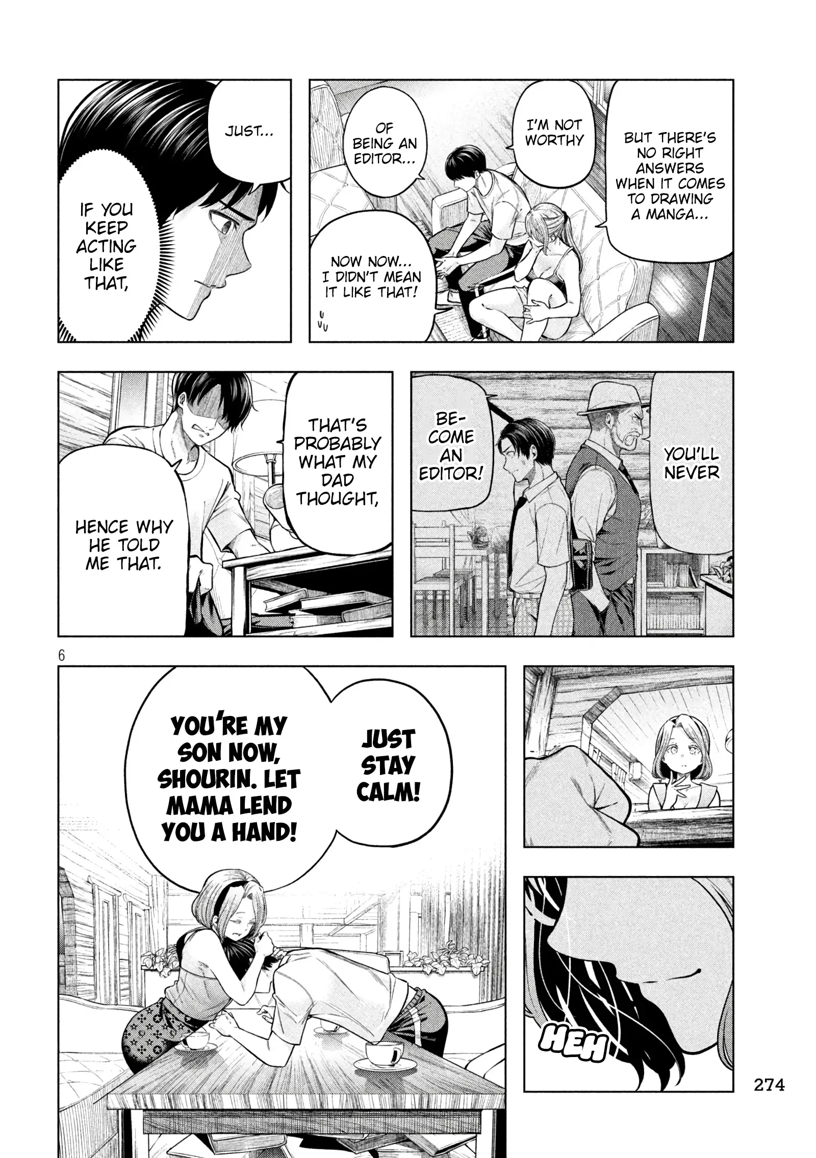 Why are you here Sensei!? Chapter 116 page 7