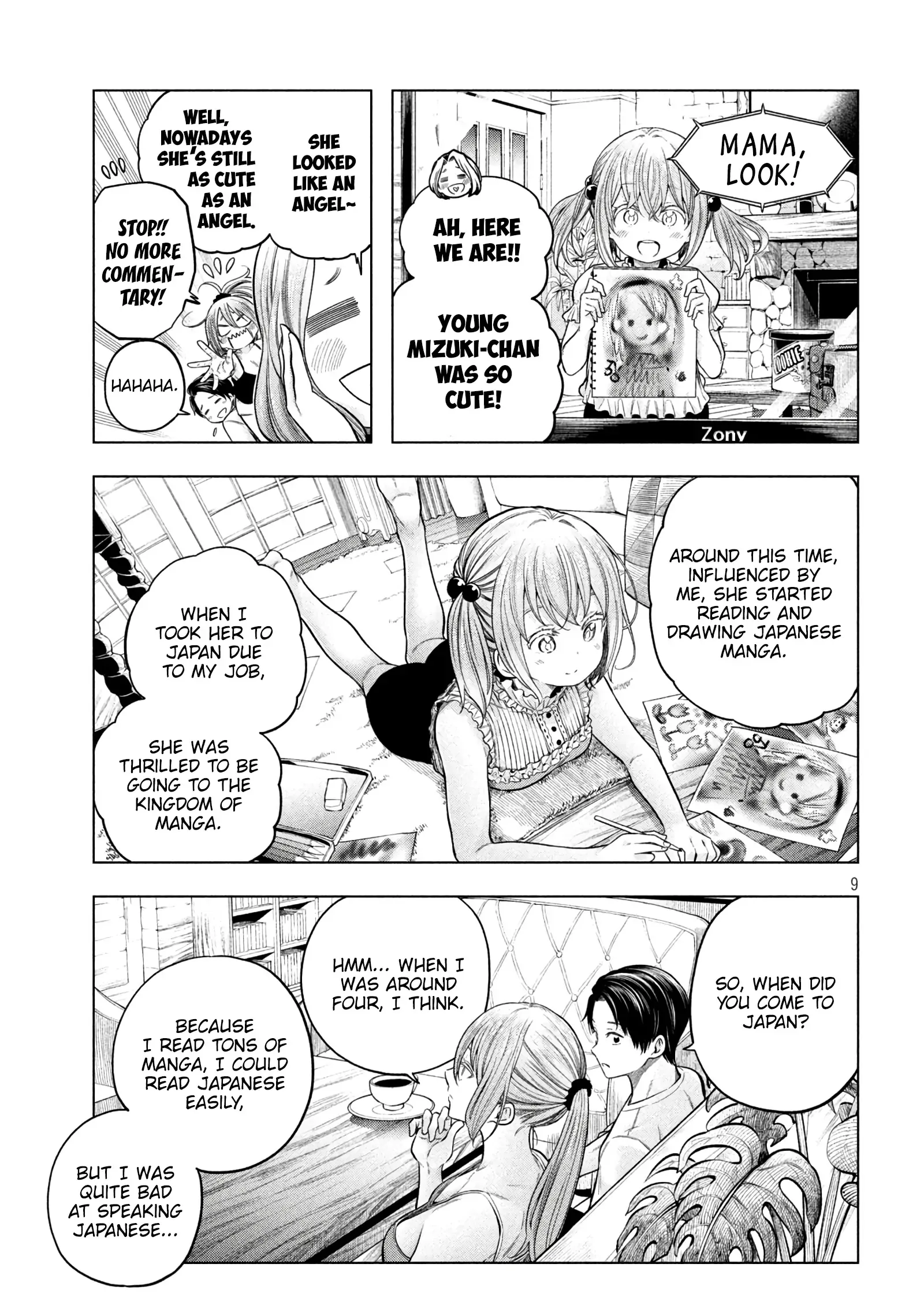 Why are you here Sensei!? Chapter 116 page 10