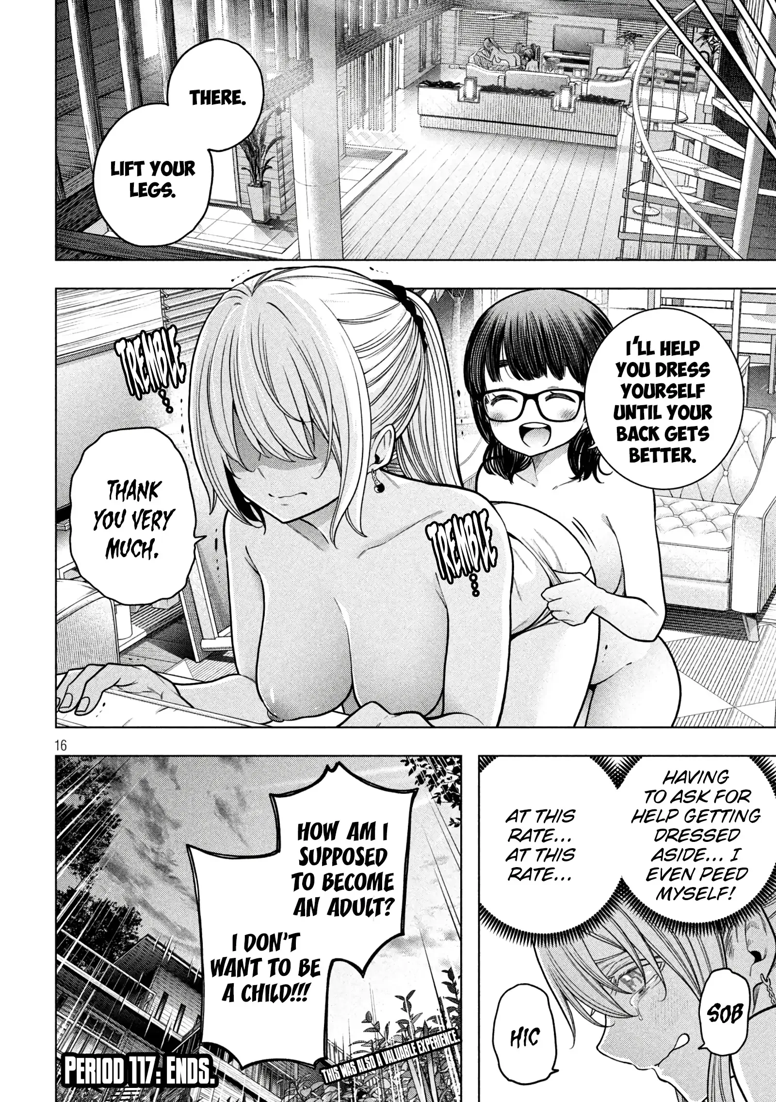 Why are you here Sensei!? Chapter 117 page 17