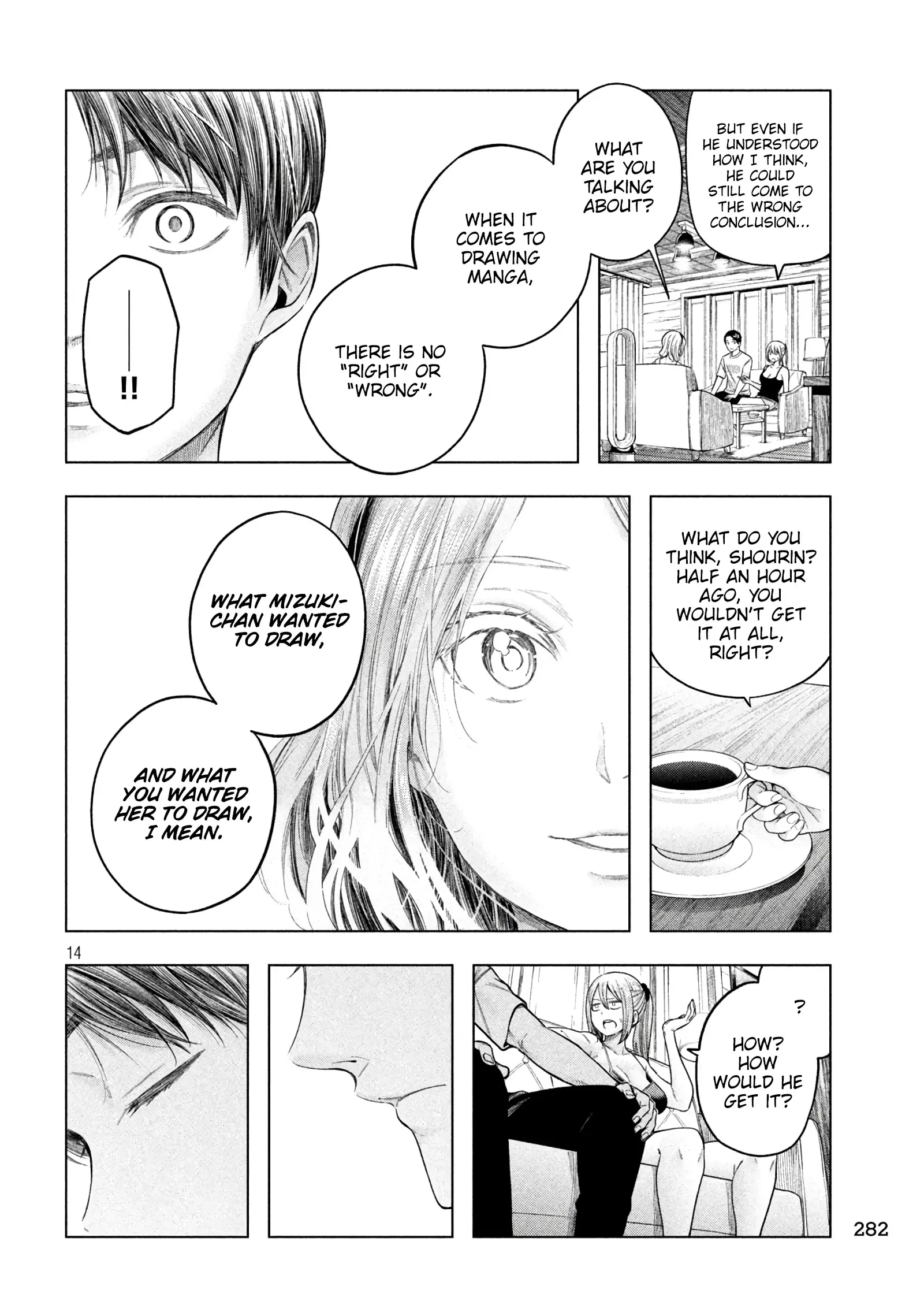 Why are you here Sensei!? Chapter 116 page 15