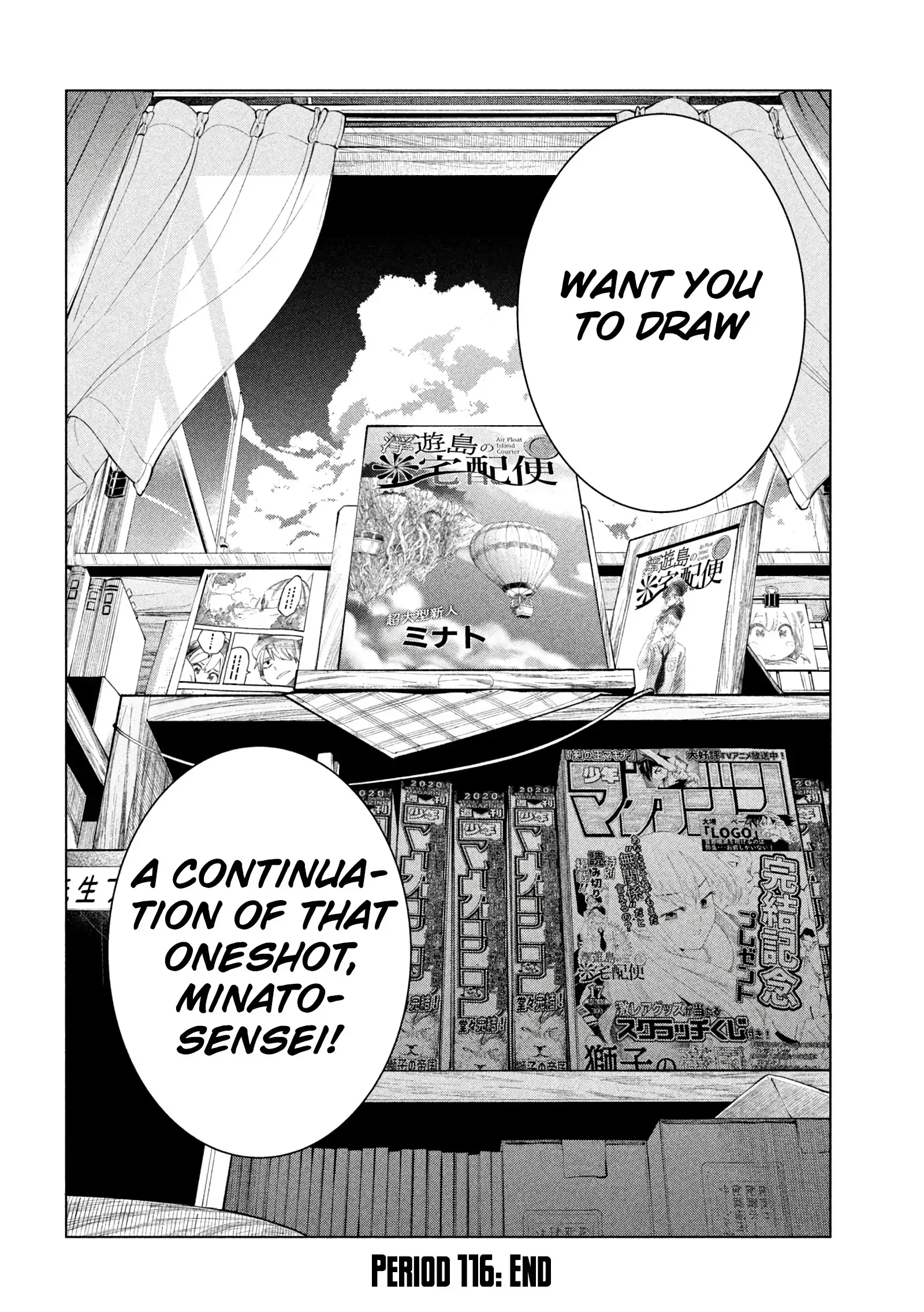 Why are you here Sensei!? Chapter 116 page 17