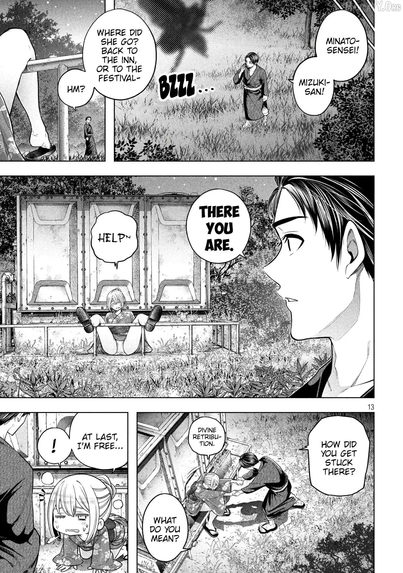 Why are you here Sensei!? Chapter 118 page 14