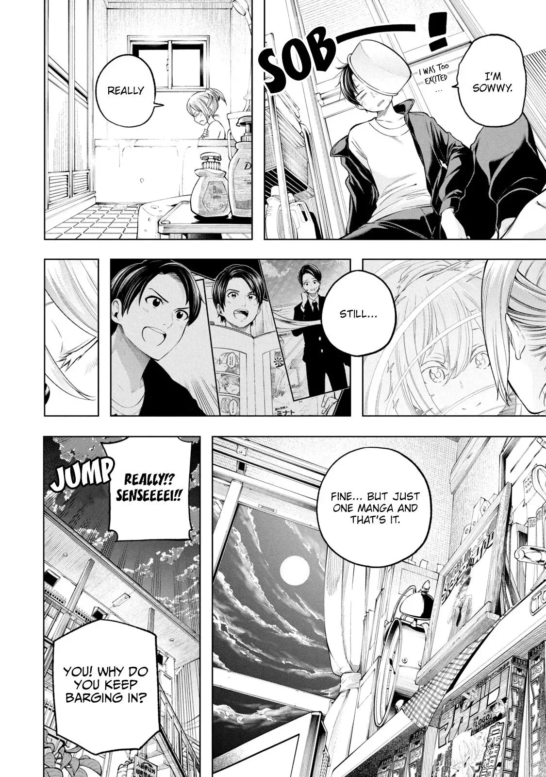 Why are you here Sensei!? Chapter 103 page 3