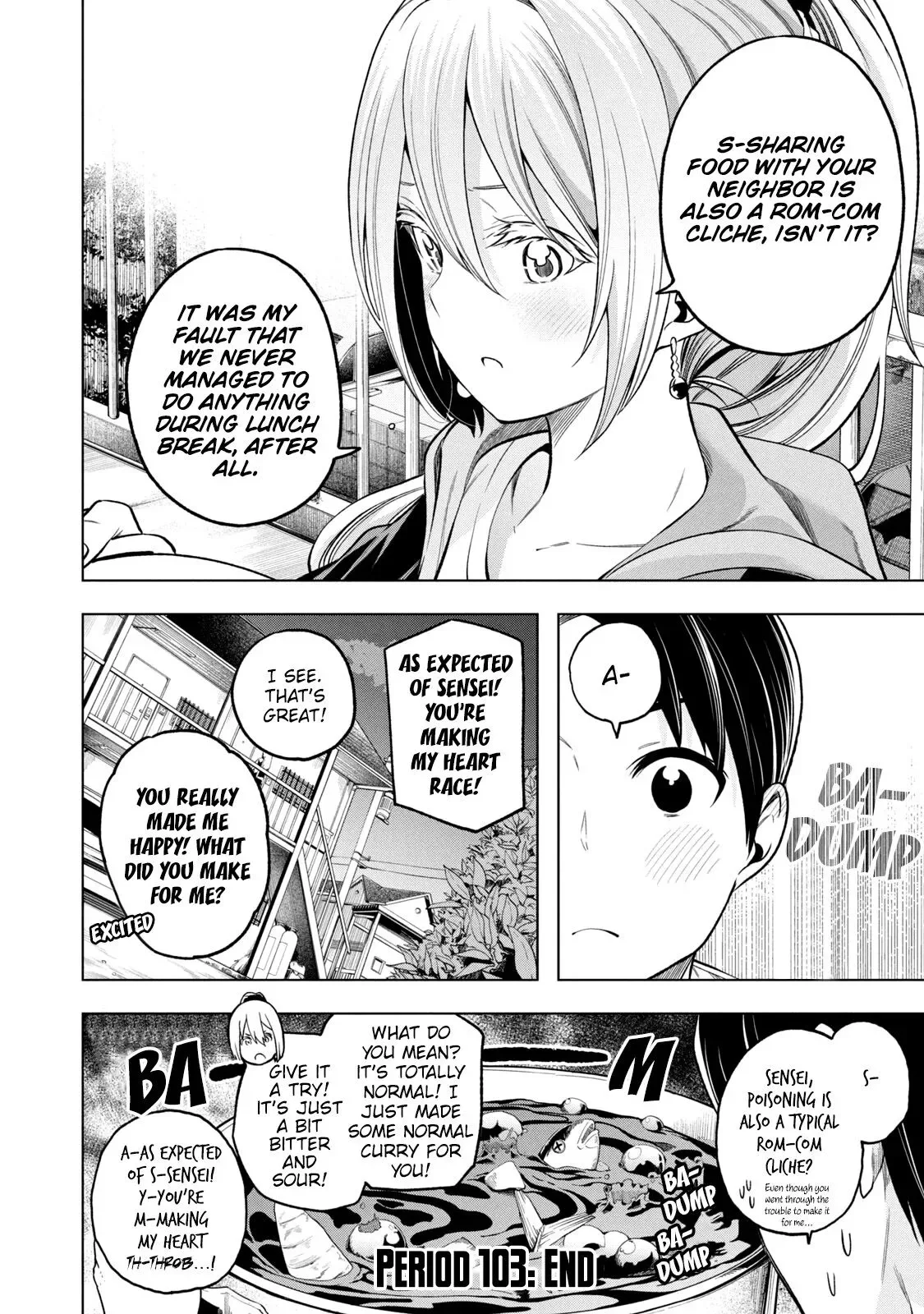 Why are you here Sensei!? Chapter 103 page 16
