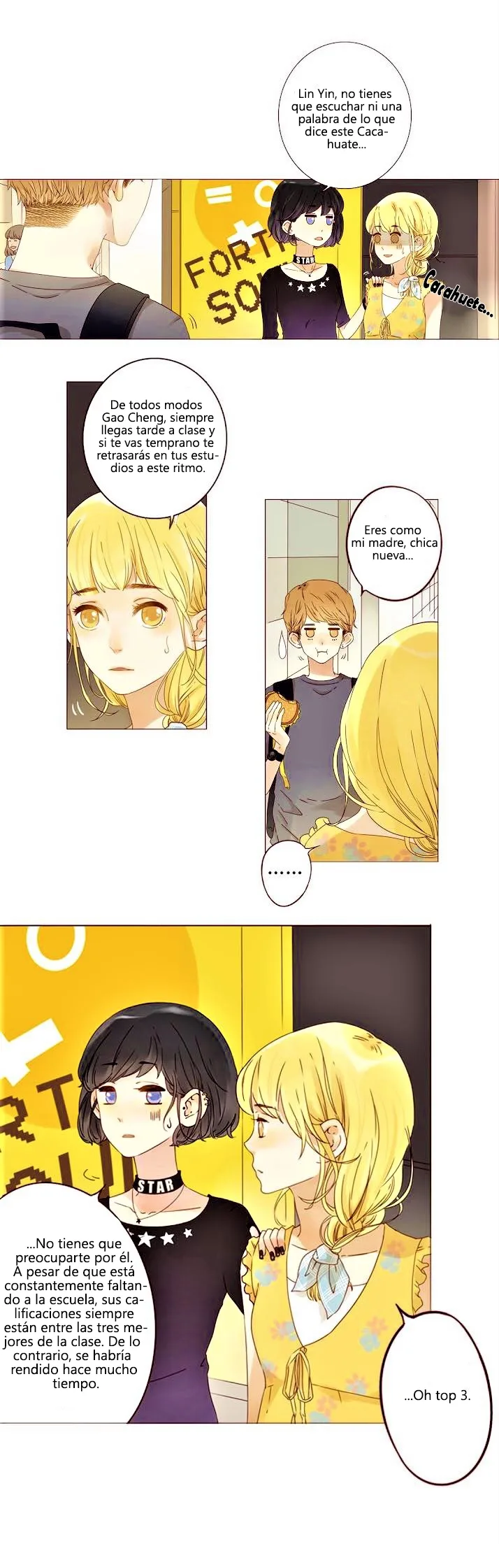 That Year, Under the Starry Sky Chapter 3 page 6