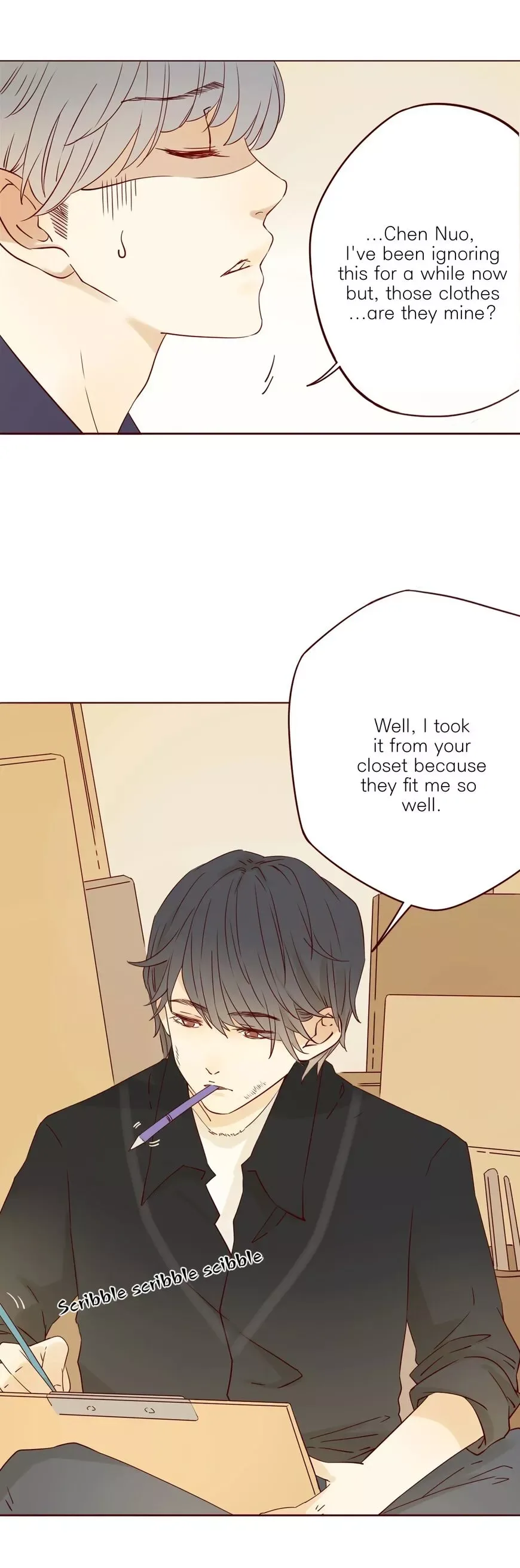 That Year, Under the Starry Sky Chapter 12 page 8