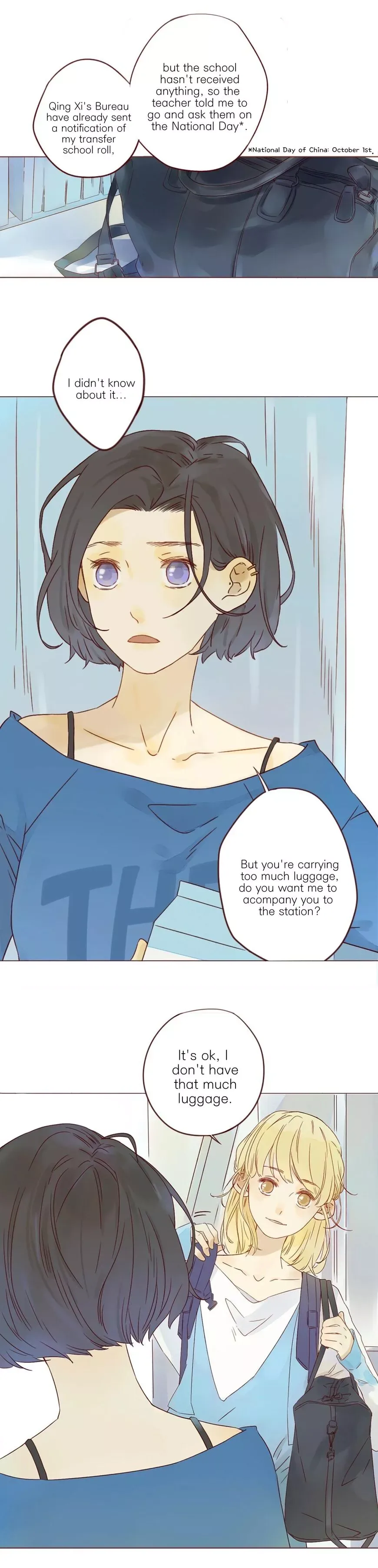 That Year, Under the Starry Sky Chapter 18 page 3