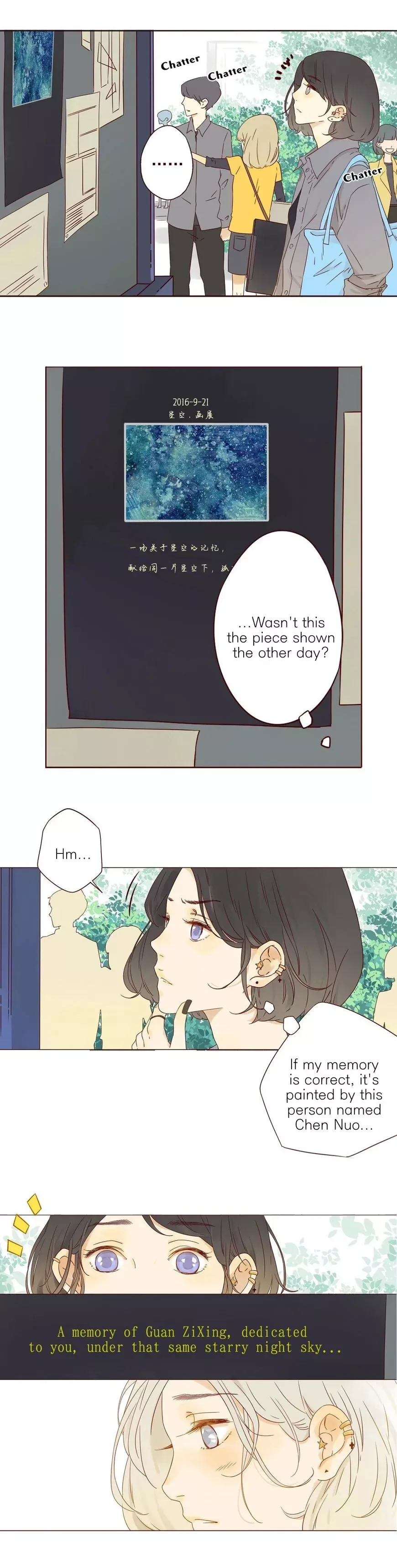 That Year, Under the Starry Sky Chapter 15 page 9