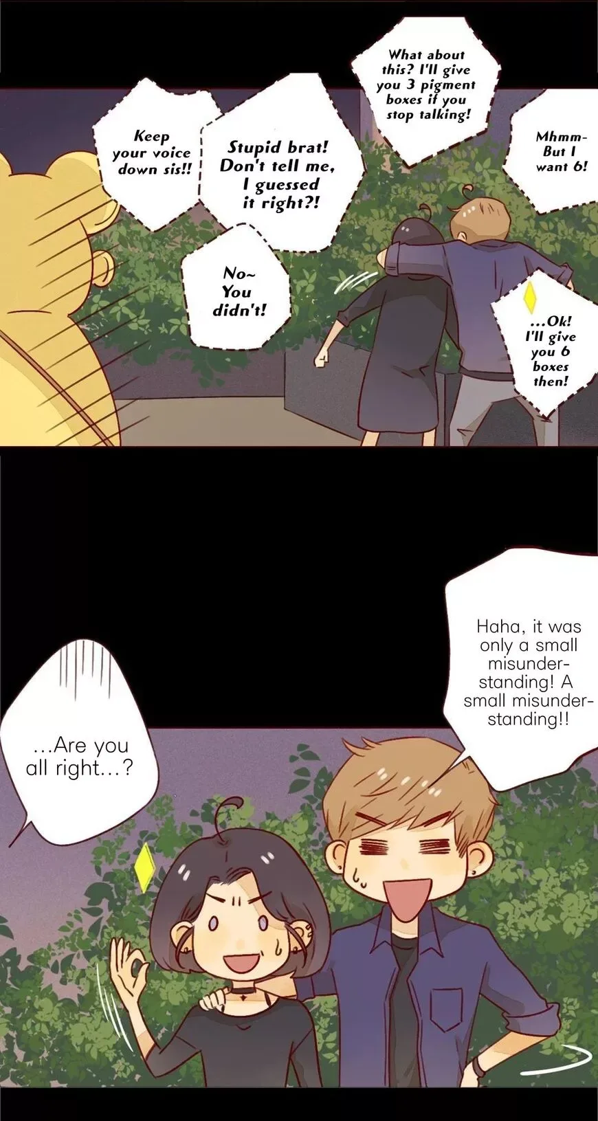That Year, Under the Starry Sky Chapter 24 page 10