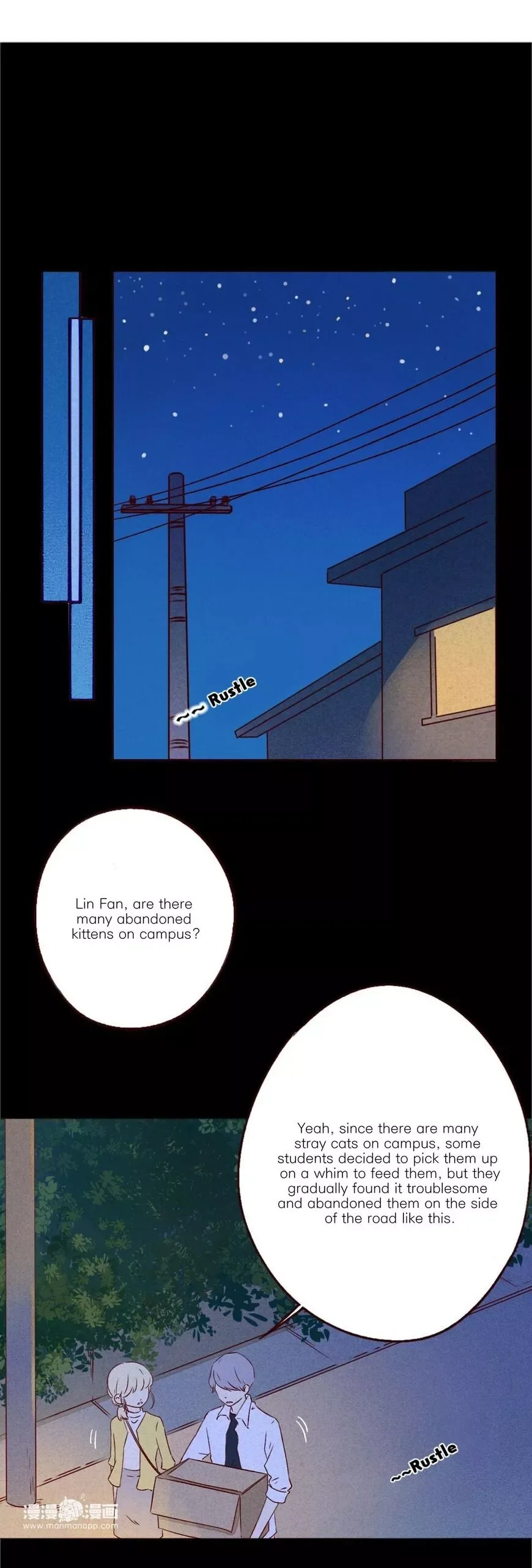That Year, Under the Starry Sky Chapter 27 page 1