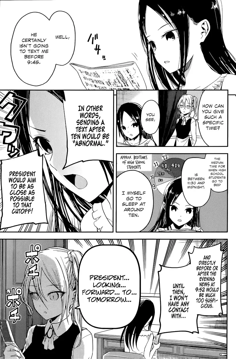 Kaguya Wants to be Confessed To: The Geniuses' War of Love and Brains Chapter 19 page 5