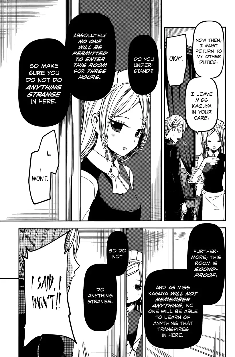 Kaguya Wants to be Confessed To: The Geniuses' War of Love and Brains Chapter 35 page 9