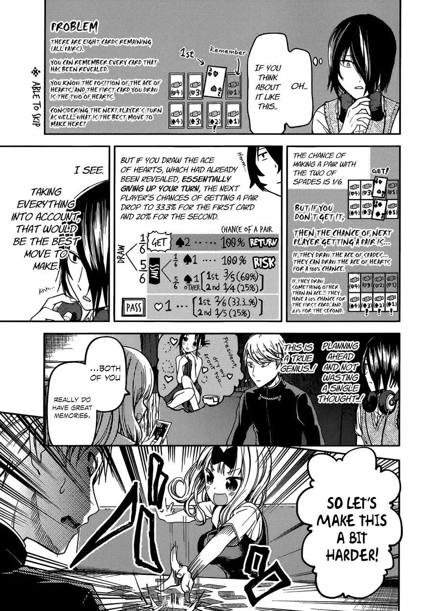 Kaguya Wants to be Confessed To: The Geniuses' War of Love and Brains Chapter 34 page 9