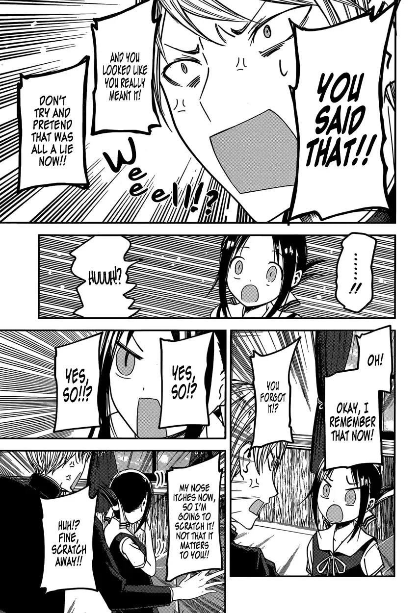 Kaguya Wants to be Confessed To: The Geniuses' War of Love and Brains Chapter 37 page 11