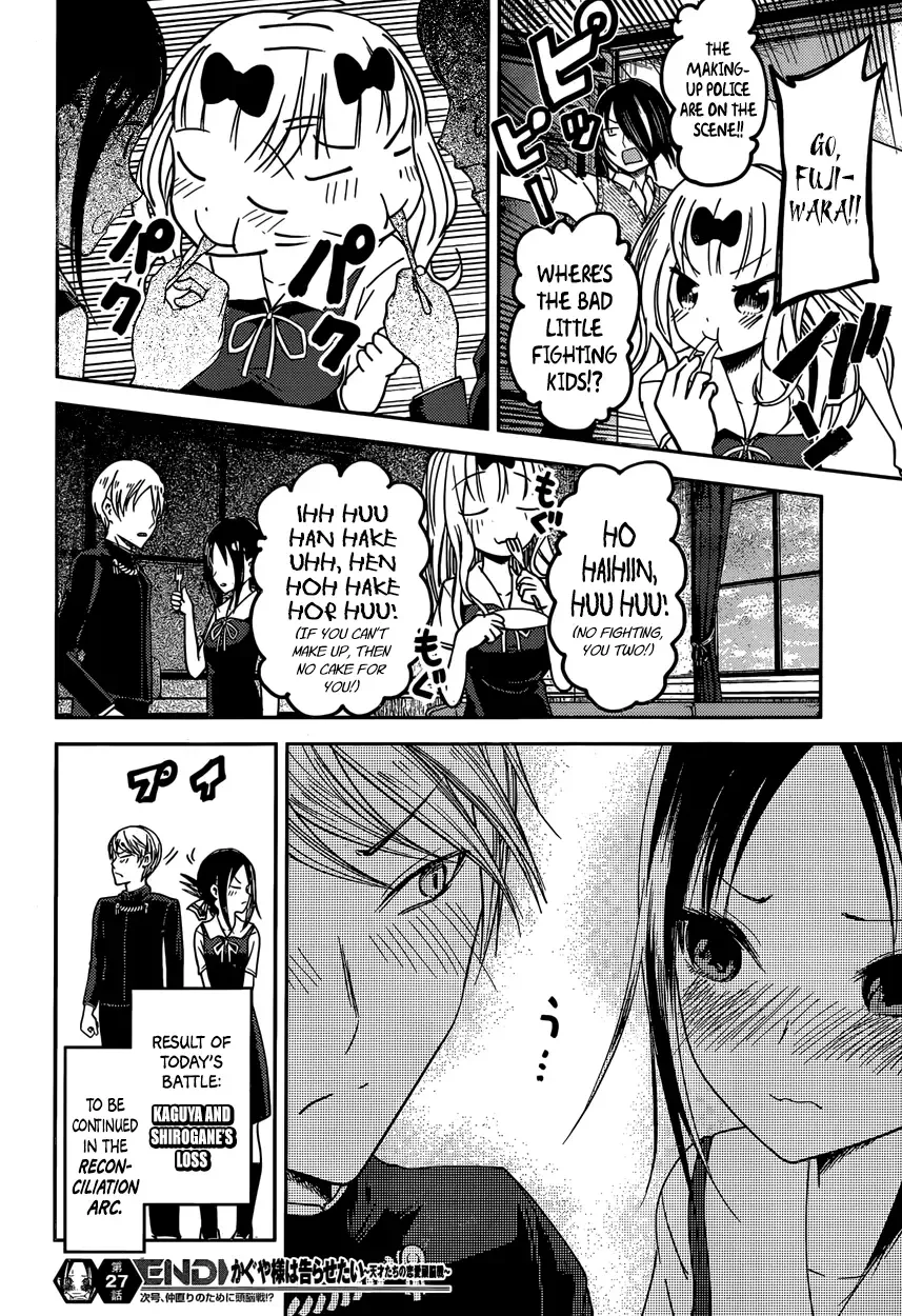 Kaguya Wants to be Confessed To: The Geniuses' War of Love and Brains Chapter 37 page 18