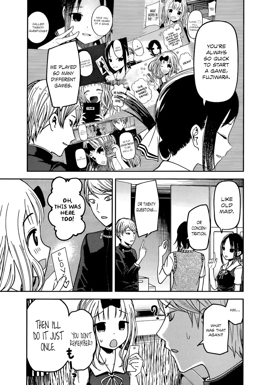 Kaguya Wants to be Confessed To: The Geniuses' War of Love and Brains Chapter 59 page 5