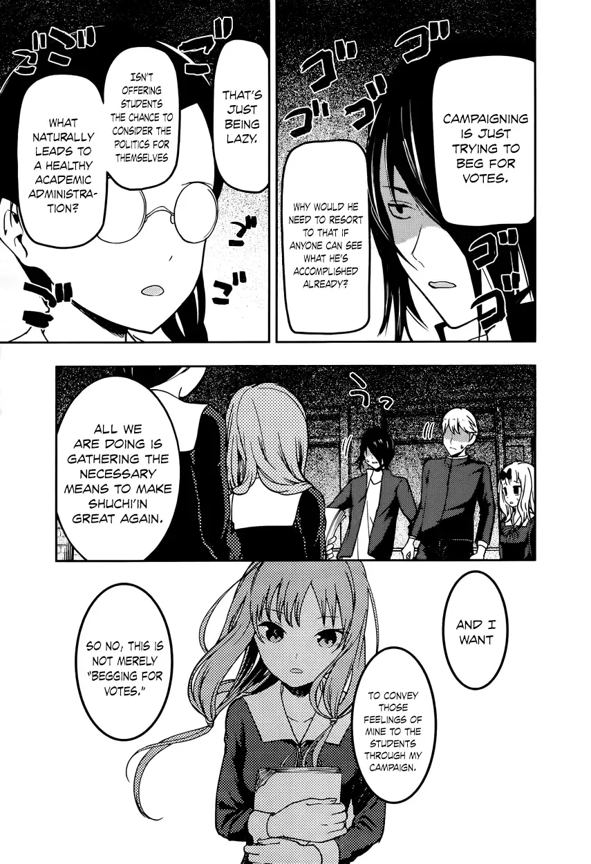Kaguya Wants to be Confessed To: The Geniuses' War of Love and Brains Chapter 65 page 9