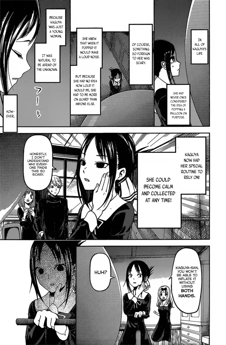 Kaguya Wants to be Confessed To: The Geniuses' War of Love and Brains Chapter 91 page 7