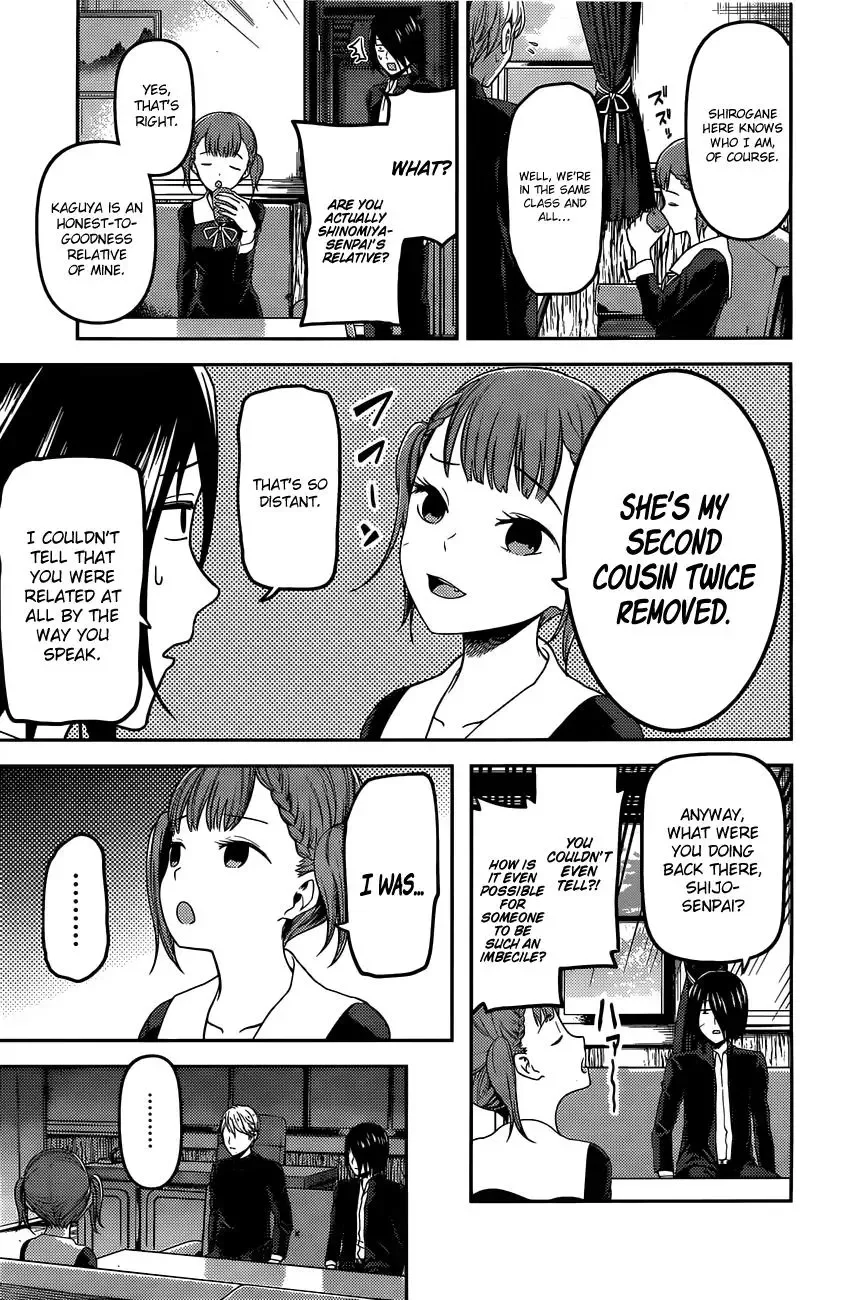 Kaguya Wants to be Confessed To: The Geniuses' War of Love and Brains Chapter 98 page 6