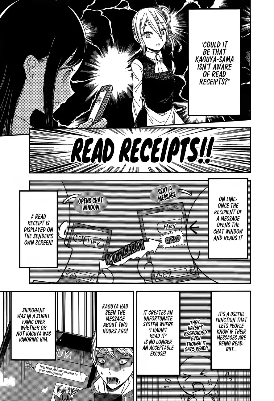 Kaguya Wants to be Confessed To: The Geniuses' War of Love and Brains Chapter 102 page 4