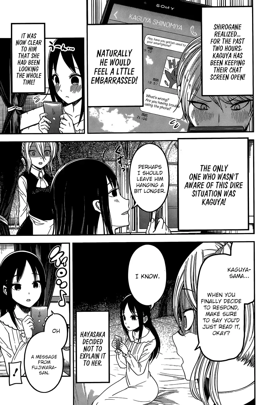 Kaguya Wants to be Confessed To: The Geniuses' War of Love and Brains Chapter 102 page 8
