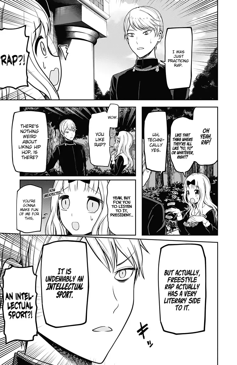 Kaguya Wants to be Confessed To: The Geniuses' War of Love and Brains Chapter 107 page 4