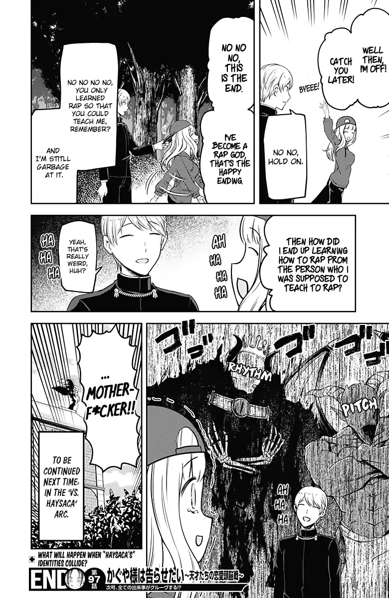 Kaguya Wants to be Confessed To: The Geniuses' War of Love and Brains Chapter 107 page 19