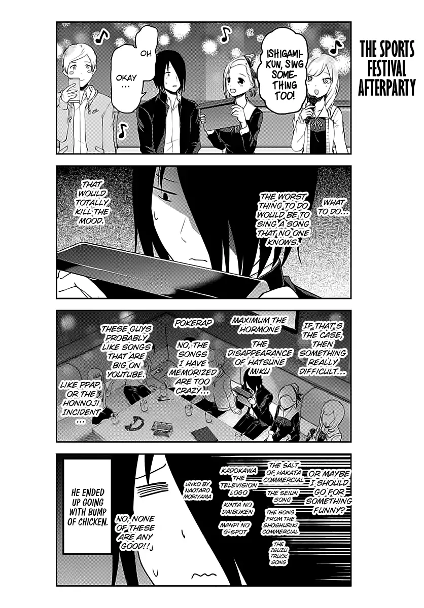 Kaguya Wants to be Confessed To: The Geniuses' War of Love and Brains Chapter 109.1 page 4