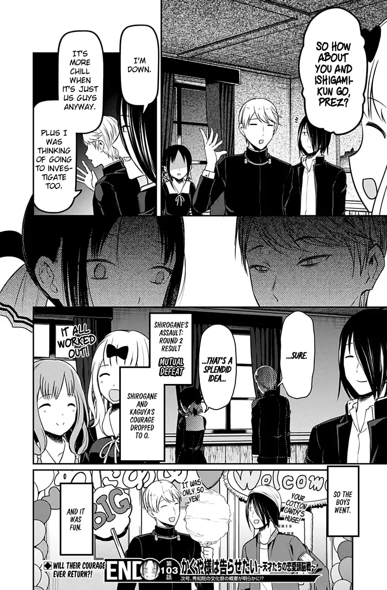 Kaguya Wants to be Confessed To: The Geniuses' War of Love and Brains Chapter 113 page 19