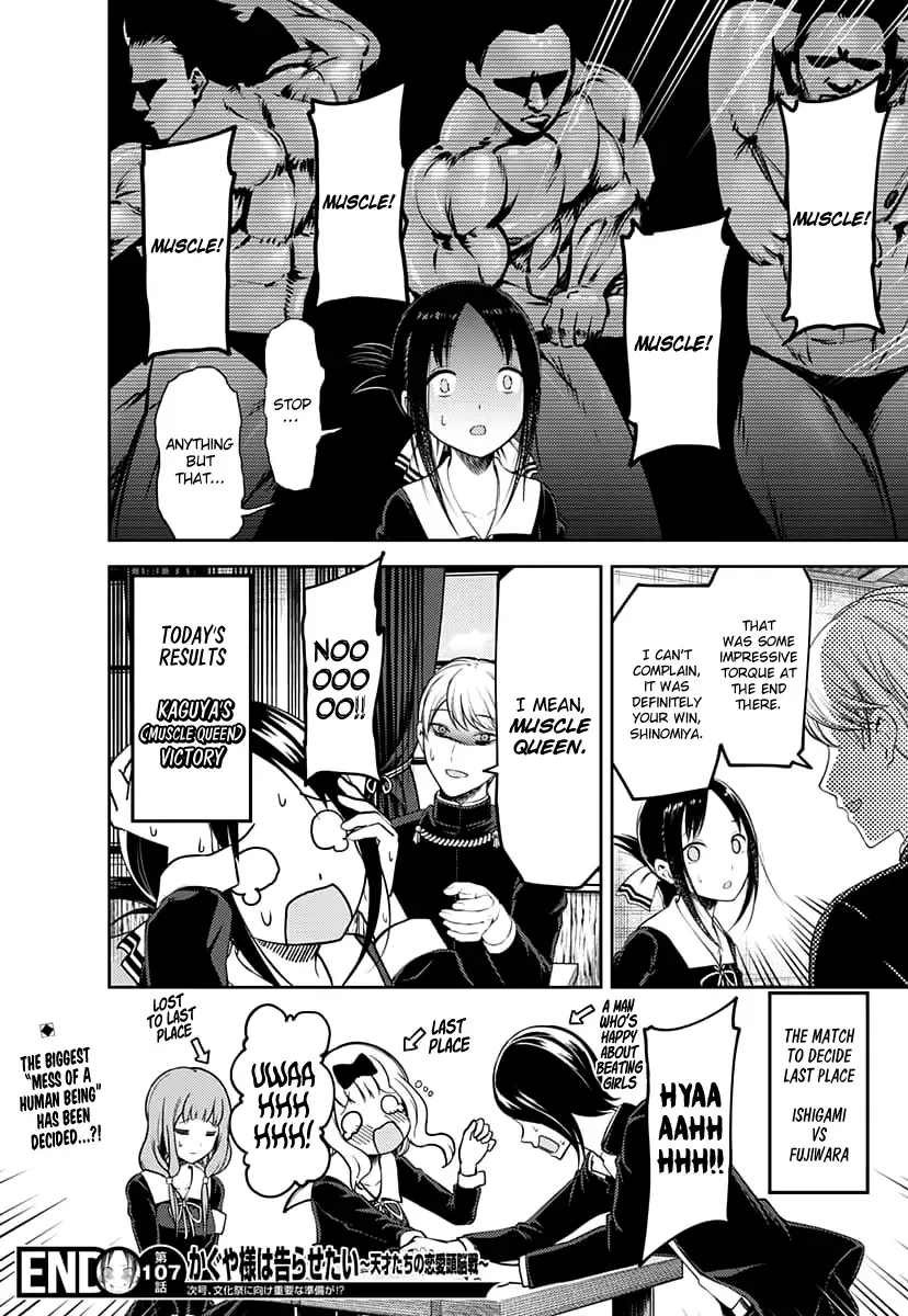 Kaguya Wants to be Confessed To: The Geniuses' War of Love and Brains Chapter 117 page 19