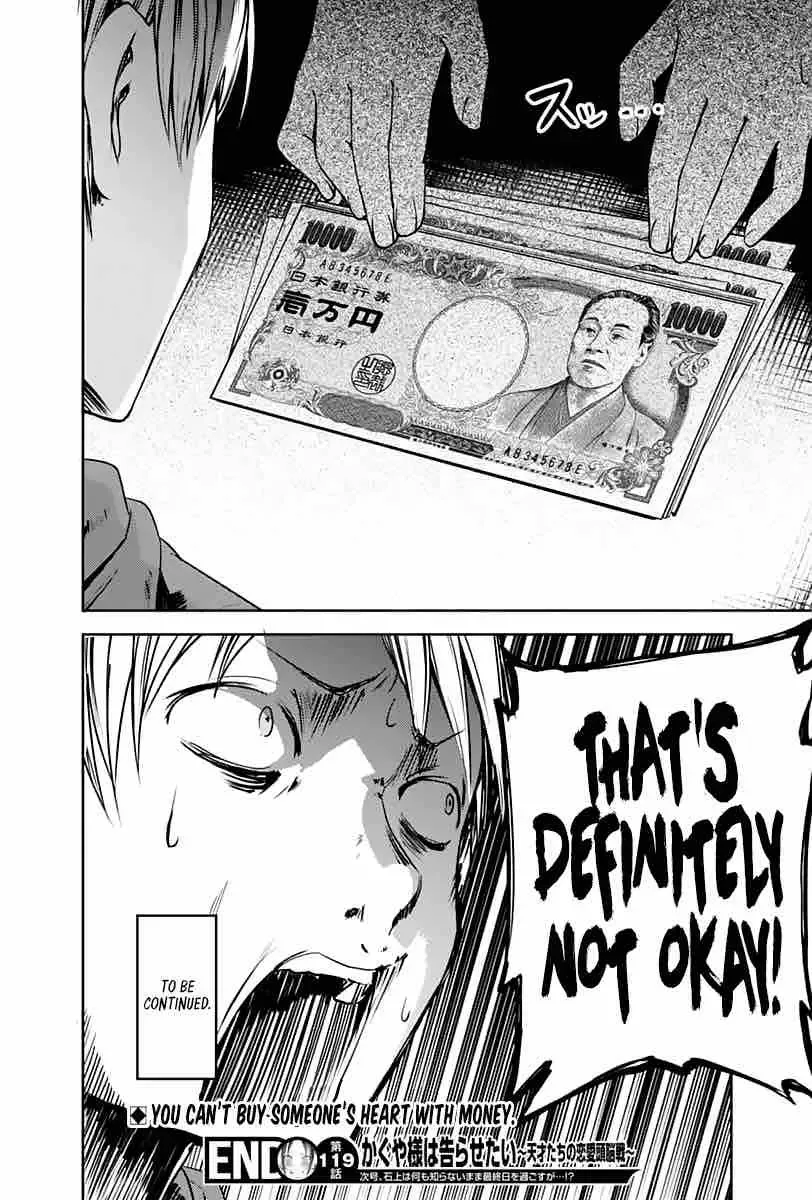 Kaguya Wants to be Confessed To: The Geniuses' War of Love and Brains Chapter 129 page 18