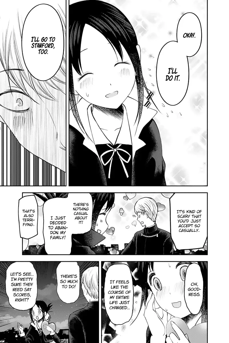 Kaguya Wants to be Confessed To: The Geniuses' War of Love and Brains Chapter 136 page 18
