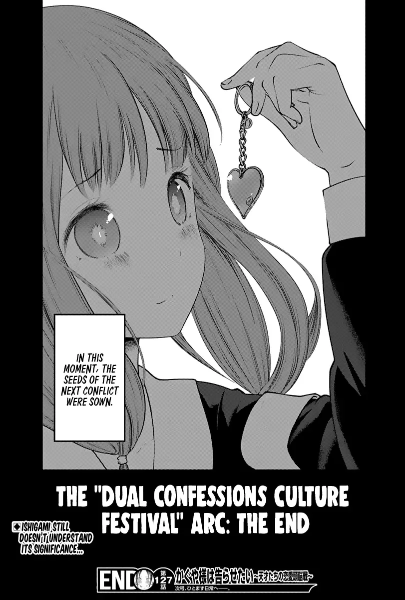 Kaguya Wants to be Confessed To: The Geniuses' War of Love and Brains Chapter 137 page 19