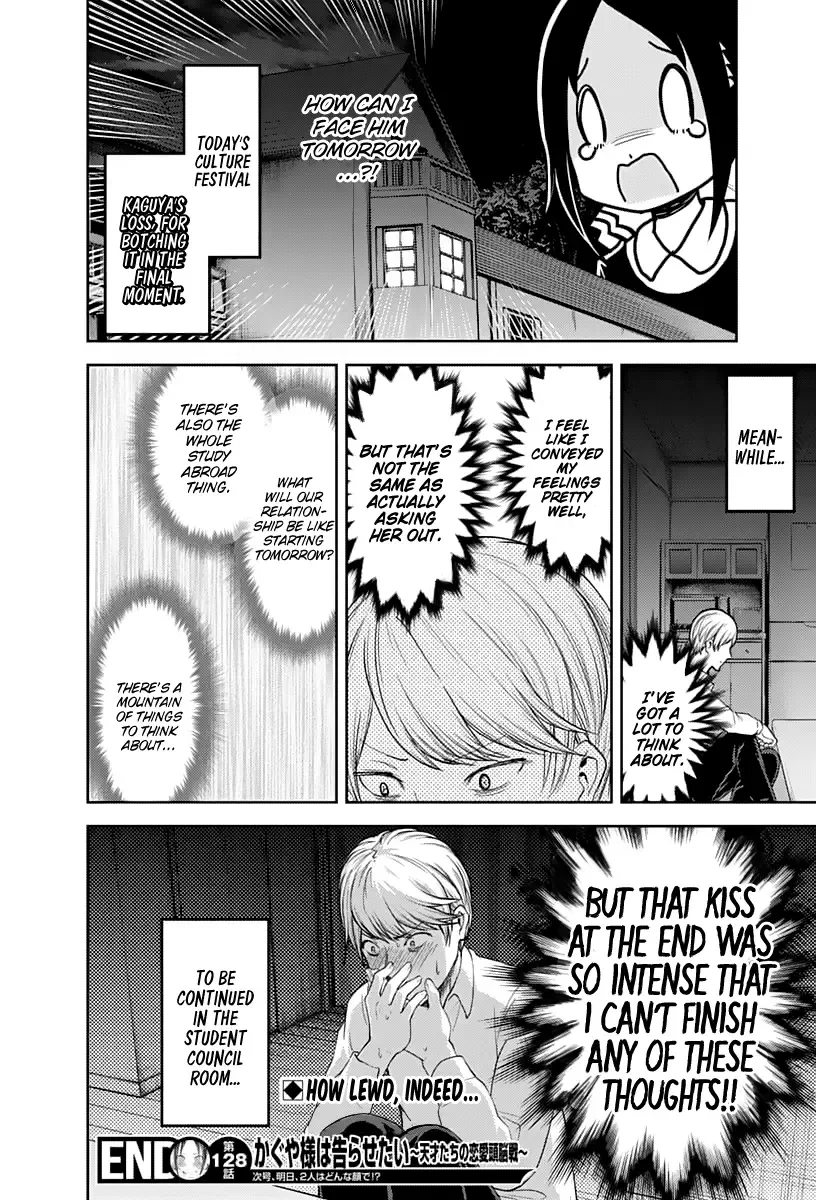 Kaguya Wants to be Confessed To: The Geniuses' War of Love and Brains Chapter 138 page 19