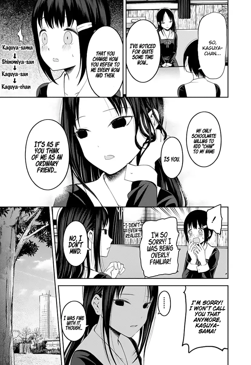 Kaguya Wants to be Confessed To: The Geniuses' War of Love and Brains Chapter 144 page 4