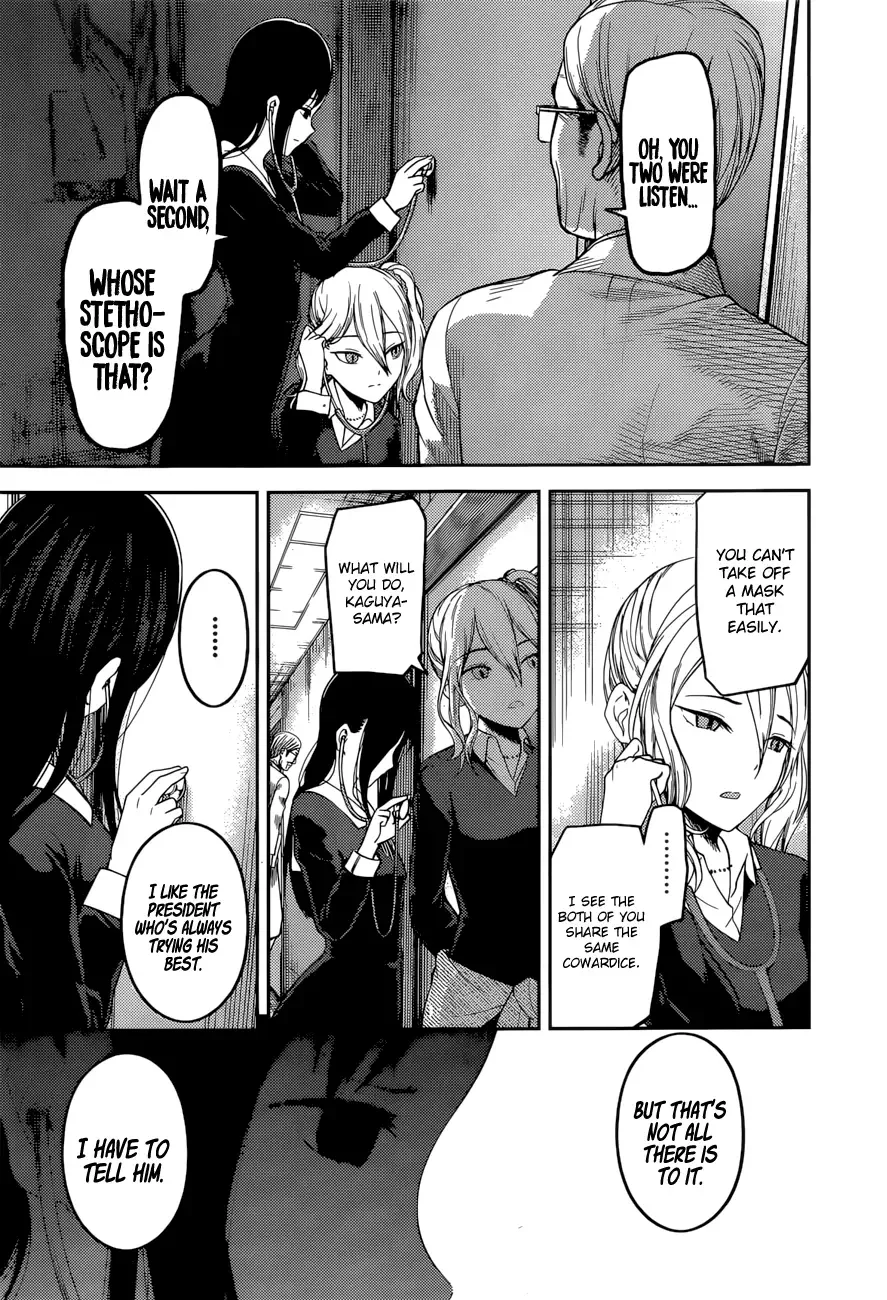 Kaguya Wants to be Confessed To: The Geniuses' War of Love and Brains Chapter 147 page 18