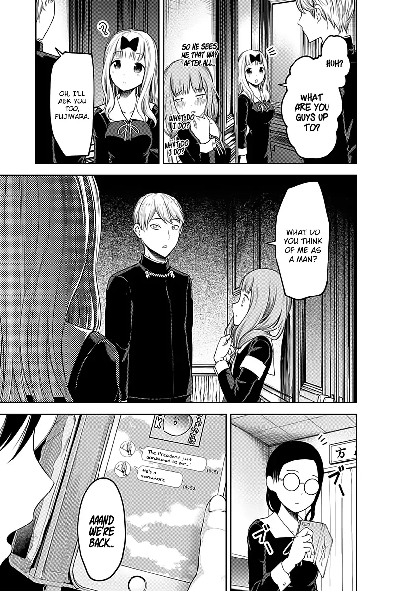 Kaguya Wants to be Confessed To: The Geniuses' War of Love and Brains Chapter 114 page 8