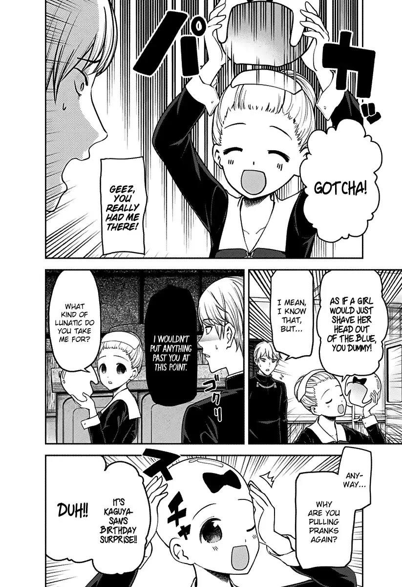 Kaguya Wants to be Confessed To: The Geniuses' War of Love and Brains Chapter 163 page 3