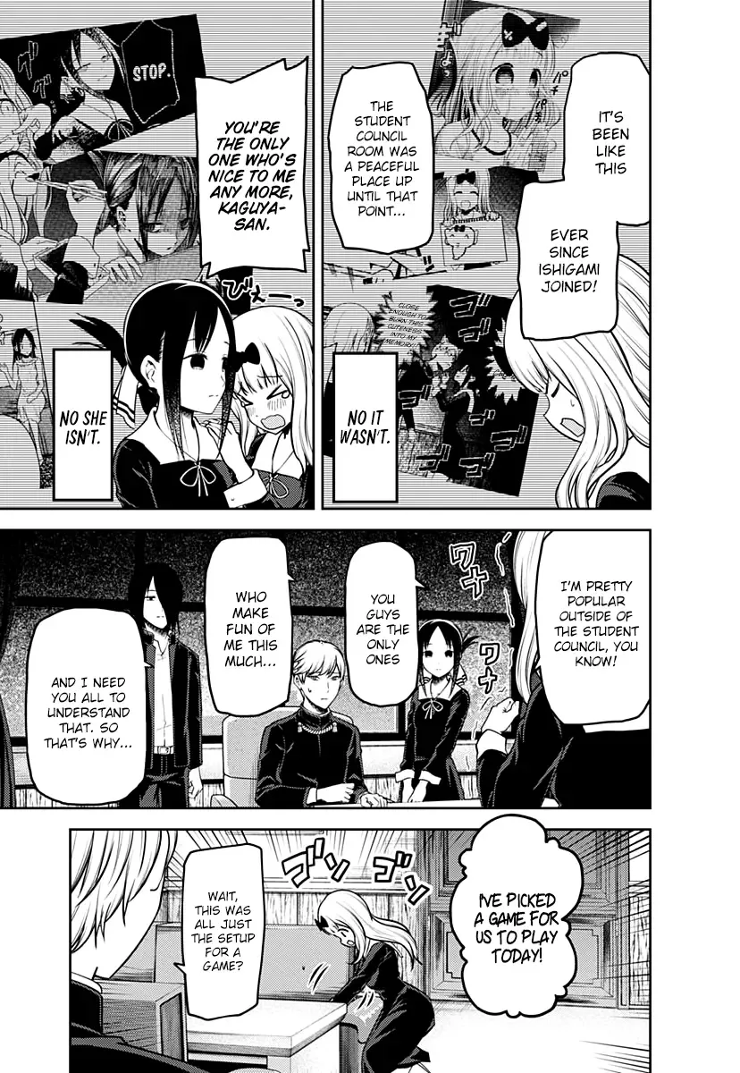 Kaguya Wants to be Confessed To: The Geniuses' War of Love and Brains Chapter 164 page 4