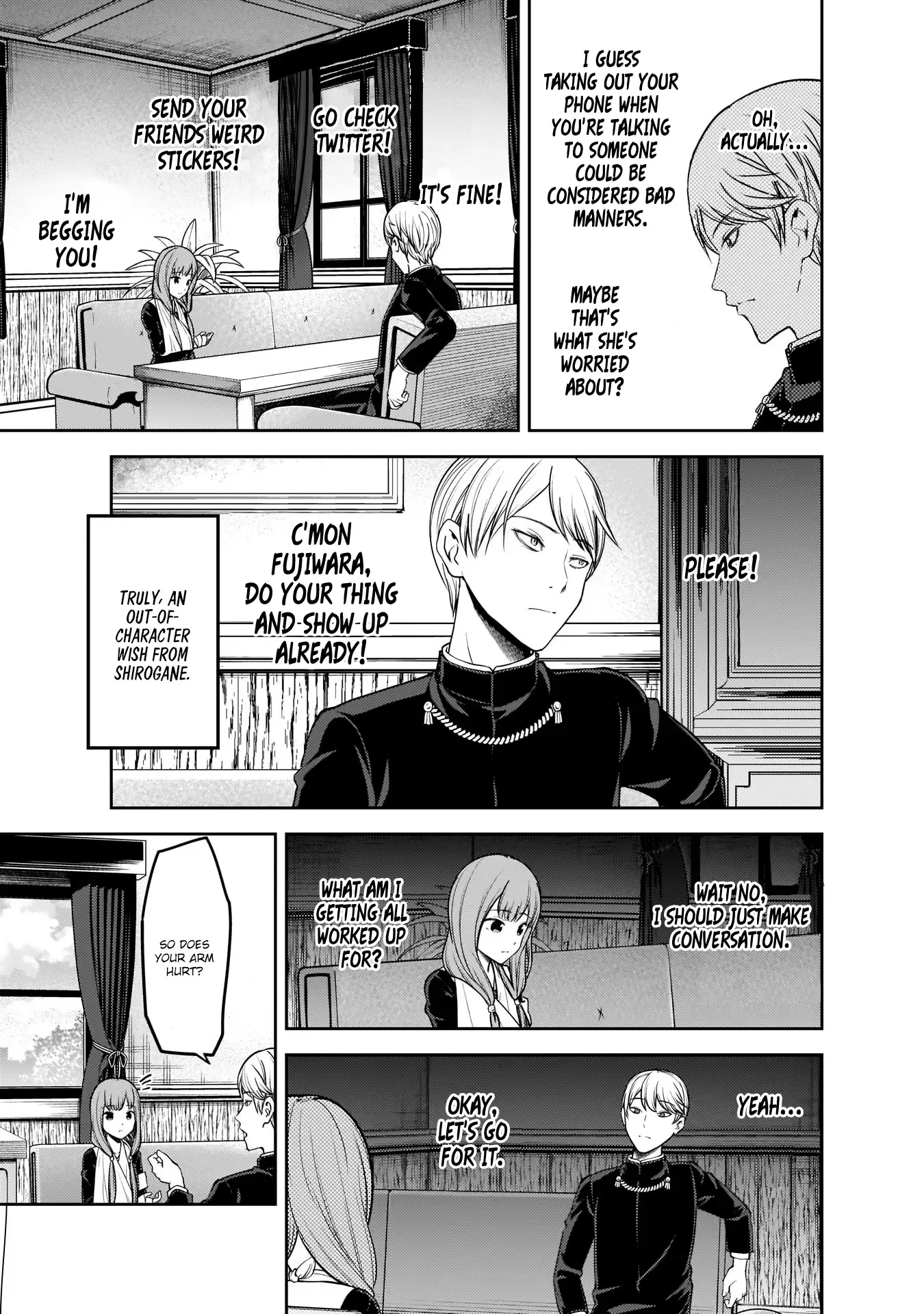 Kaguya Wants to be Confessed To: The Geniuses' War of Love and Brains Chapter 165 page 6