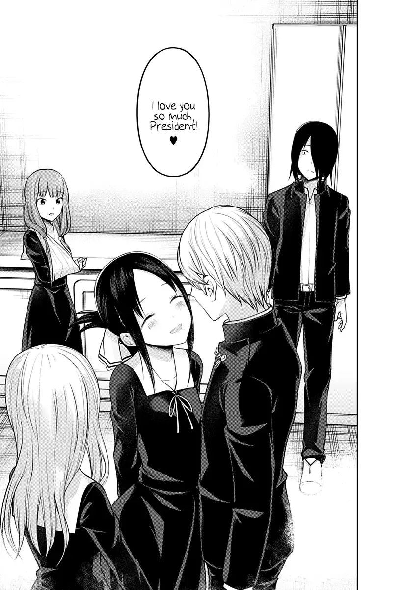 Kaguya Wants to be Confessed To: The Geniuses' War of Love and Brains Chapter 164 page 18