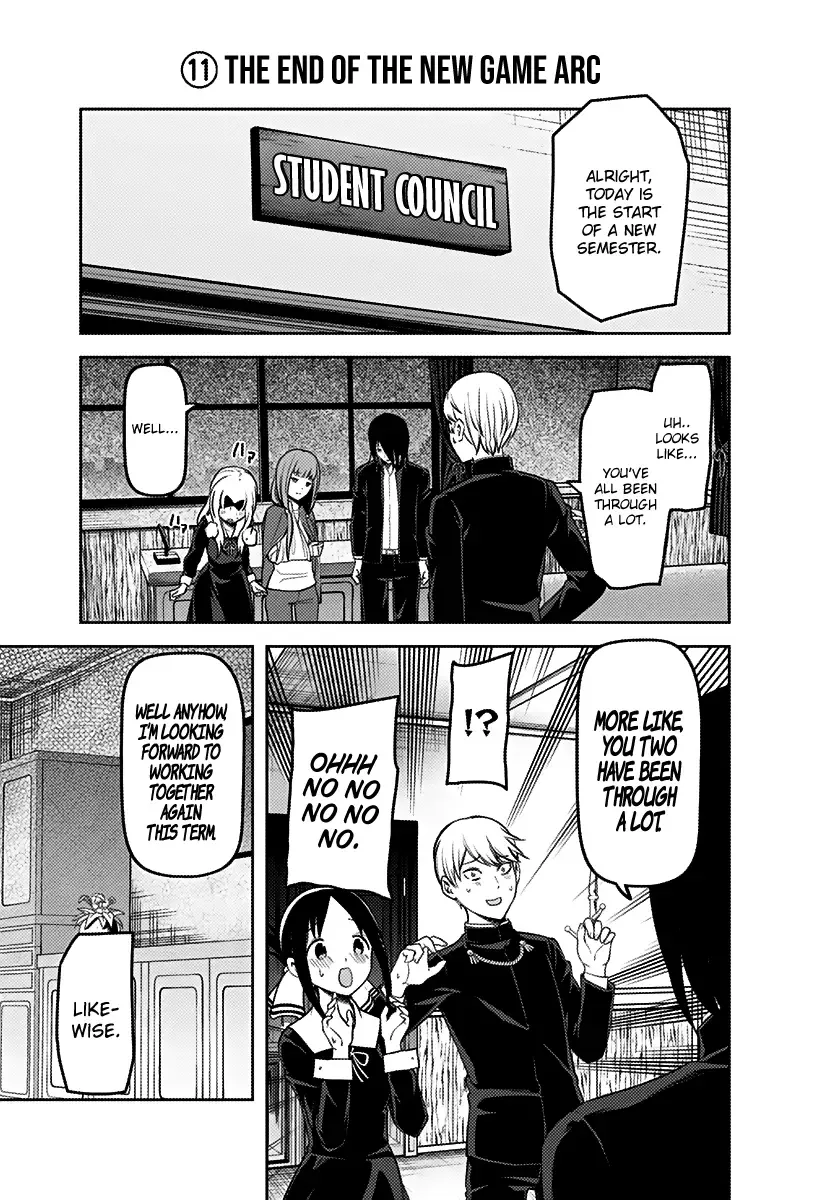 Kaguya Wants to be Confessed To: The Geniuses' War of Love and Brains Chapter 162 page 18