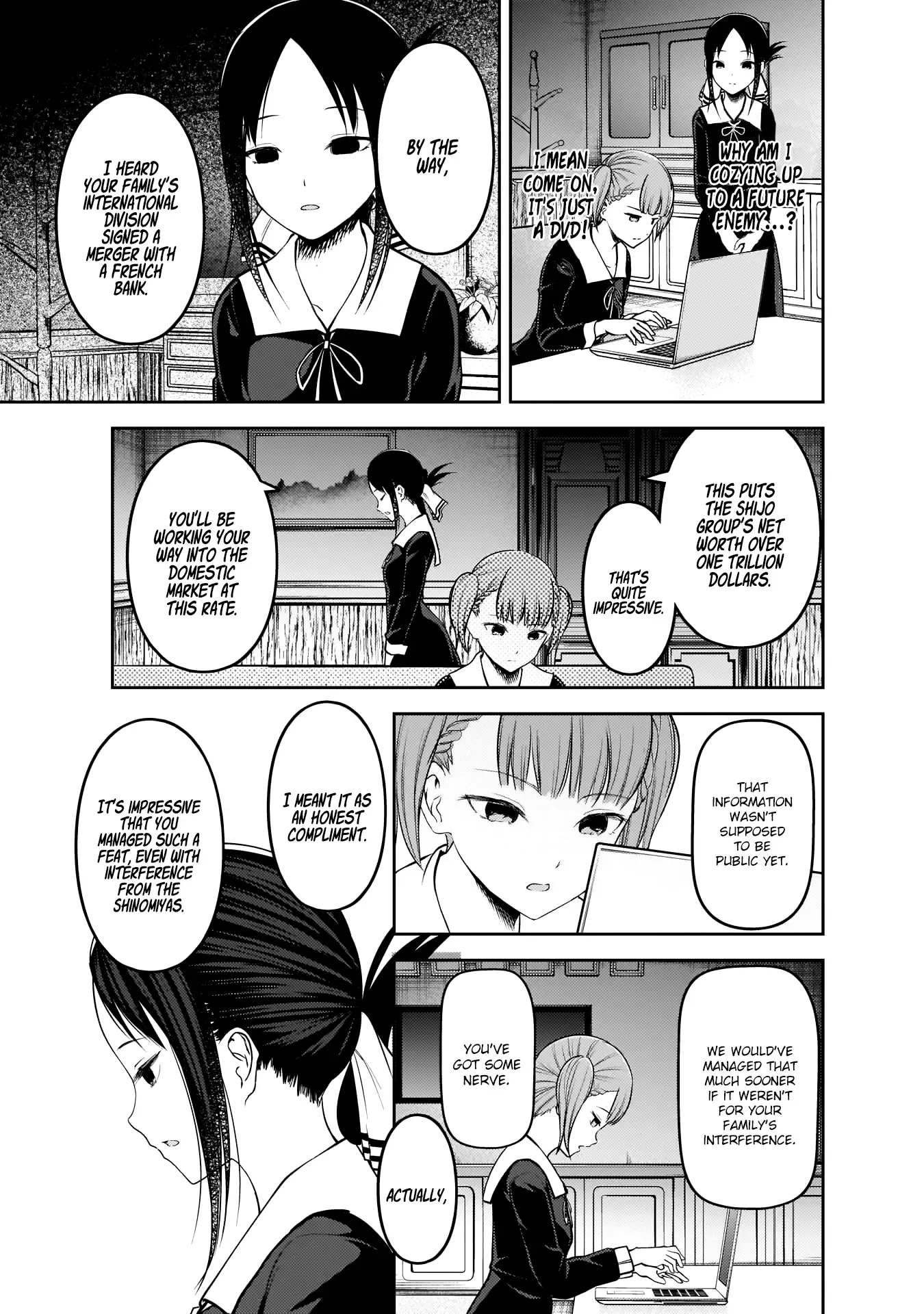 Kaguya Wants to be Confessed To: The Geniuses' War of Love and Brains Chapter 168 page 12